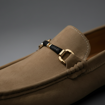 Bellano | Mocassins Homme Daim Horsebit Slip On