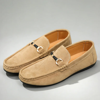 Bellano | Mocassins Homme Daim Horsebit Slip On
