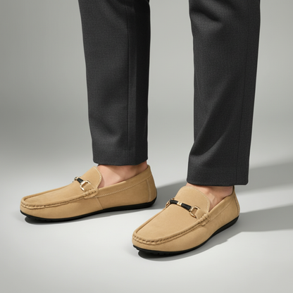 Bellano | Mocassins Homme Daim Horsebit Slip On
