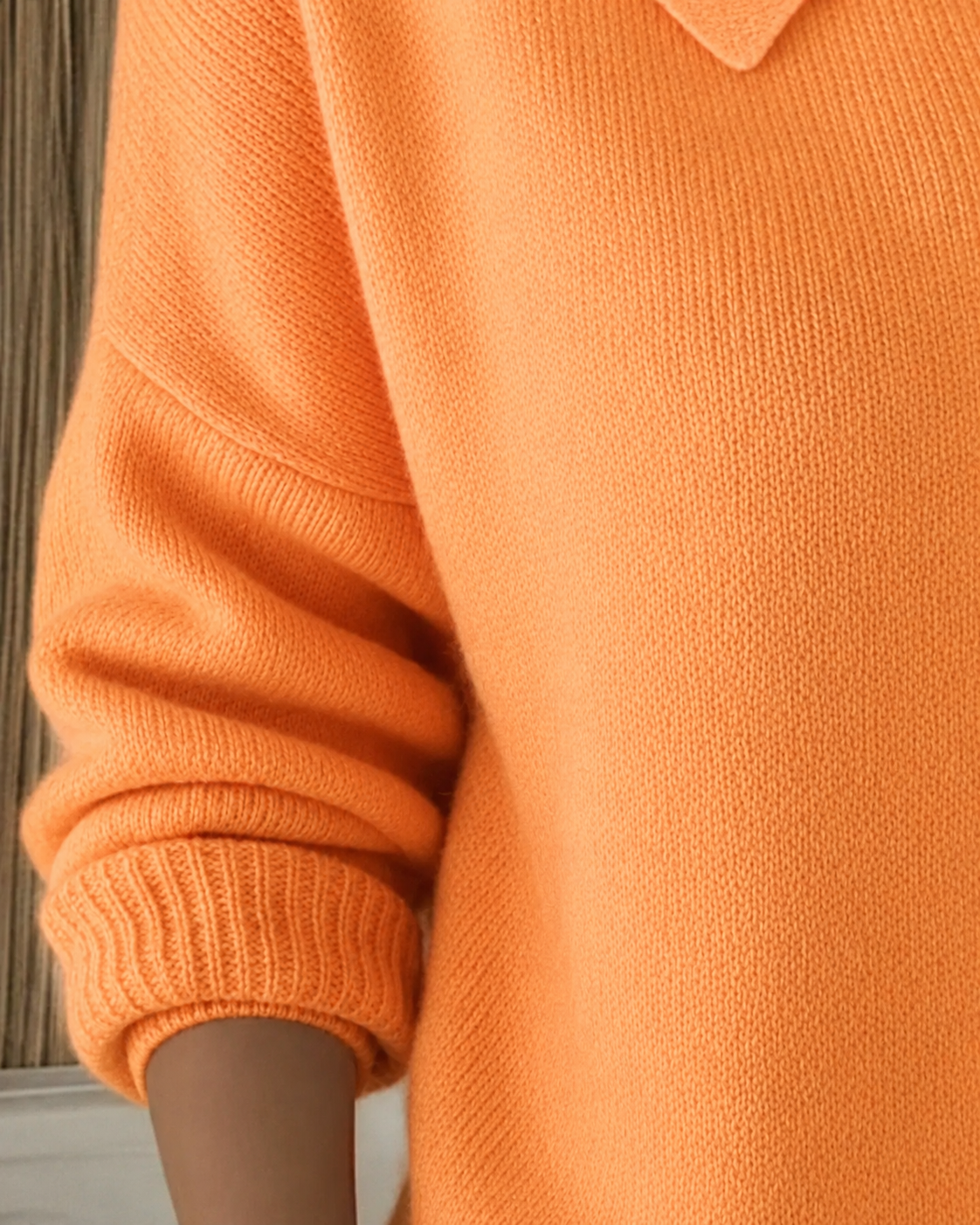 Amelie | Cardigan Femme en Maille Col Chemise à Boutons