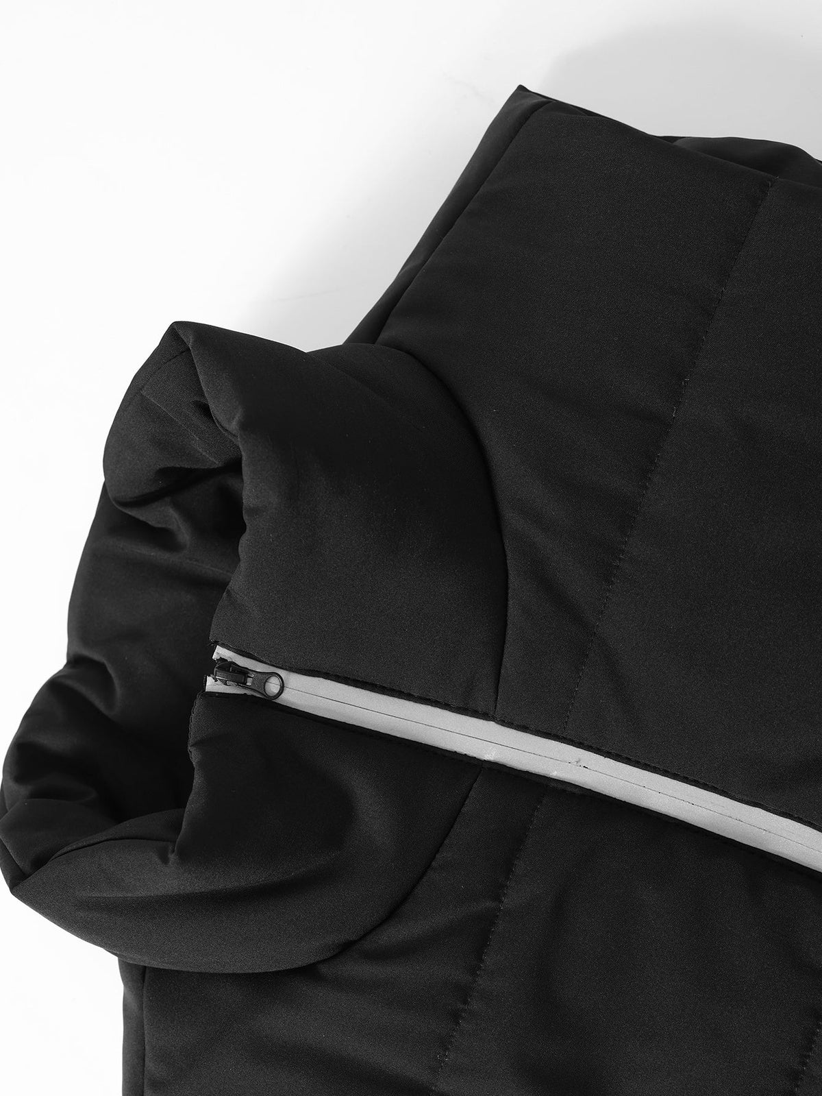 Calvin | Gilet sans Manches Homme Matelassé Col Montant à Zip et Poches