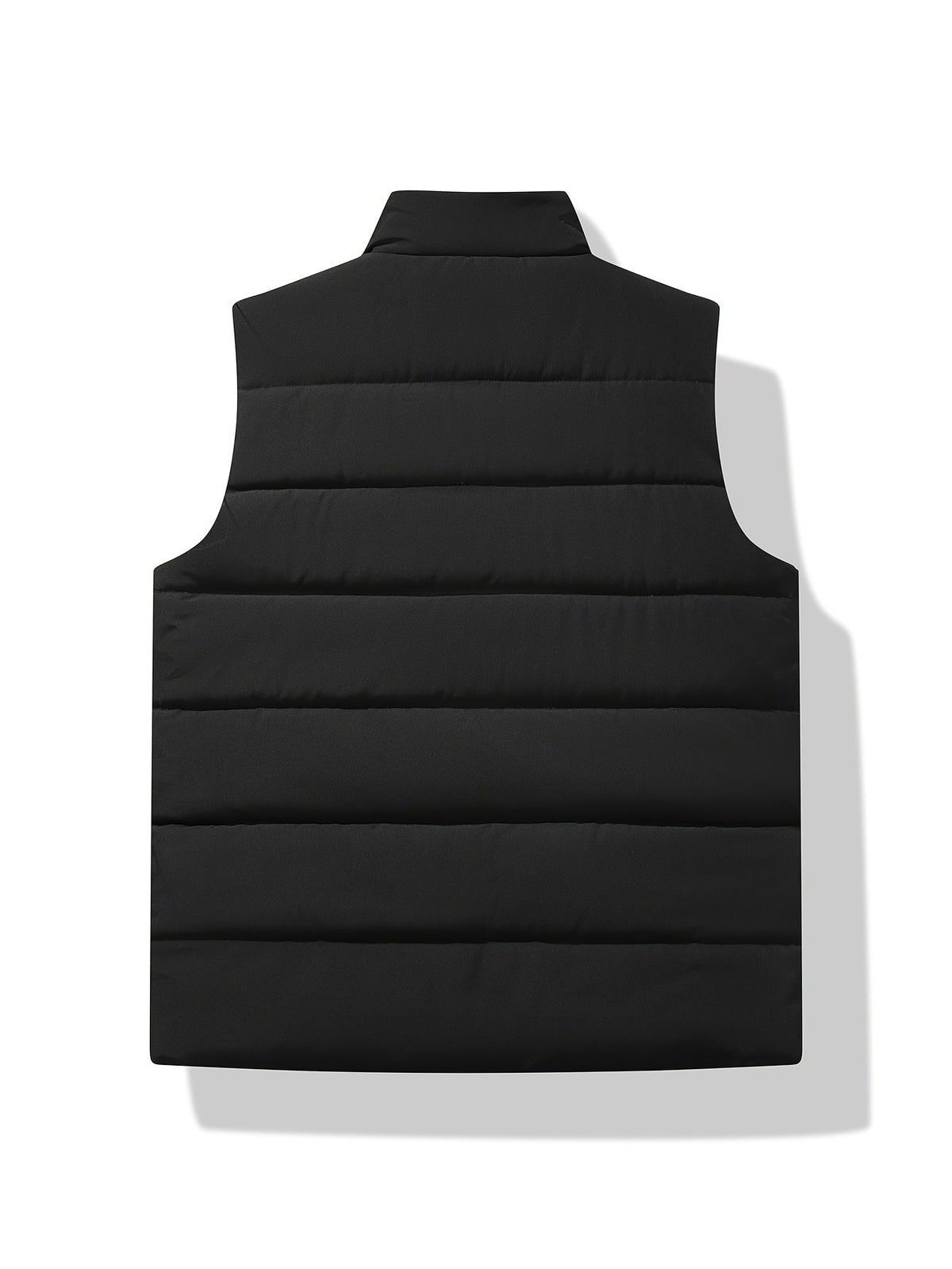 Calvin | Gilet sans Manches Homme Matelassé Col Montant à Zip et Poches