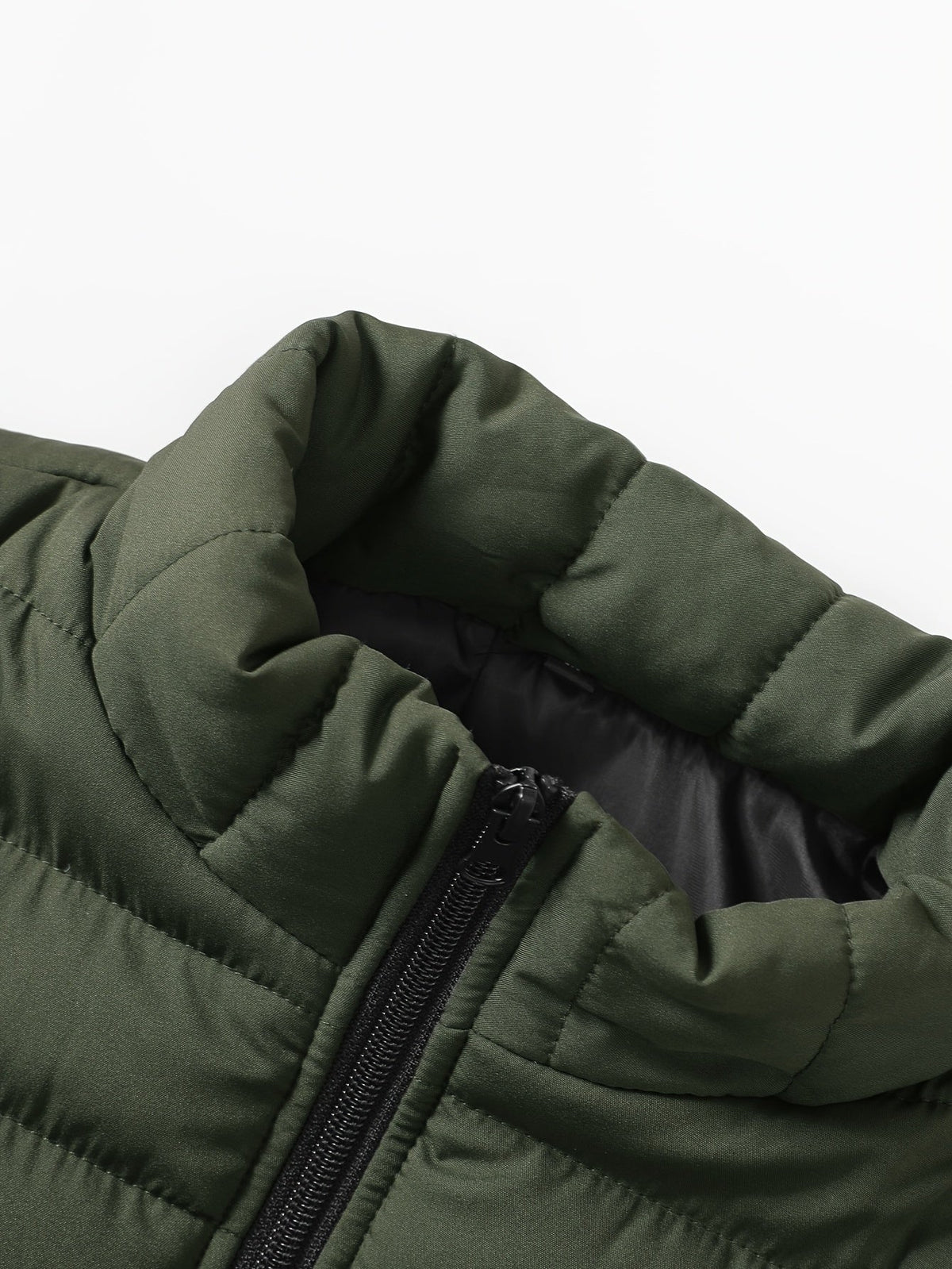 Donovan | Gilet sans Manches Homme Matelassé Col Montant à Zip et Poches