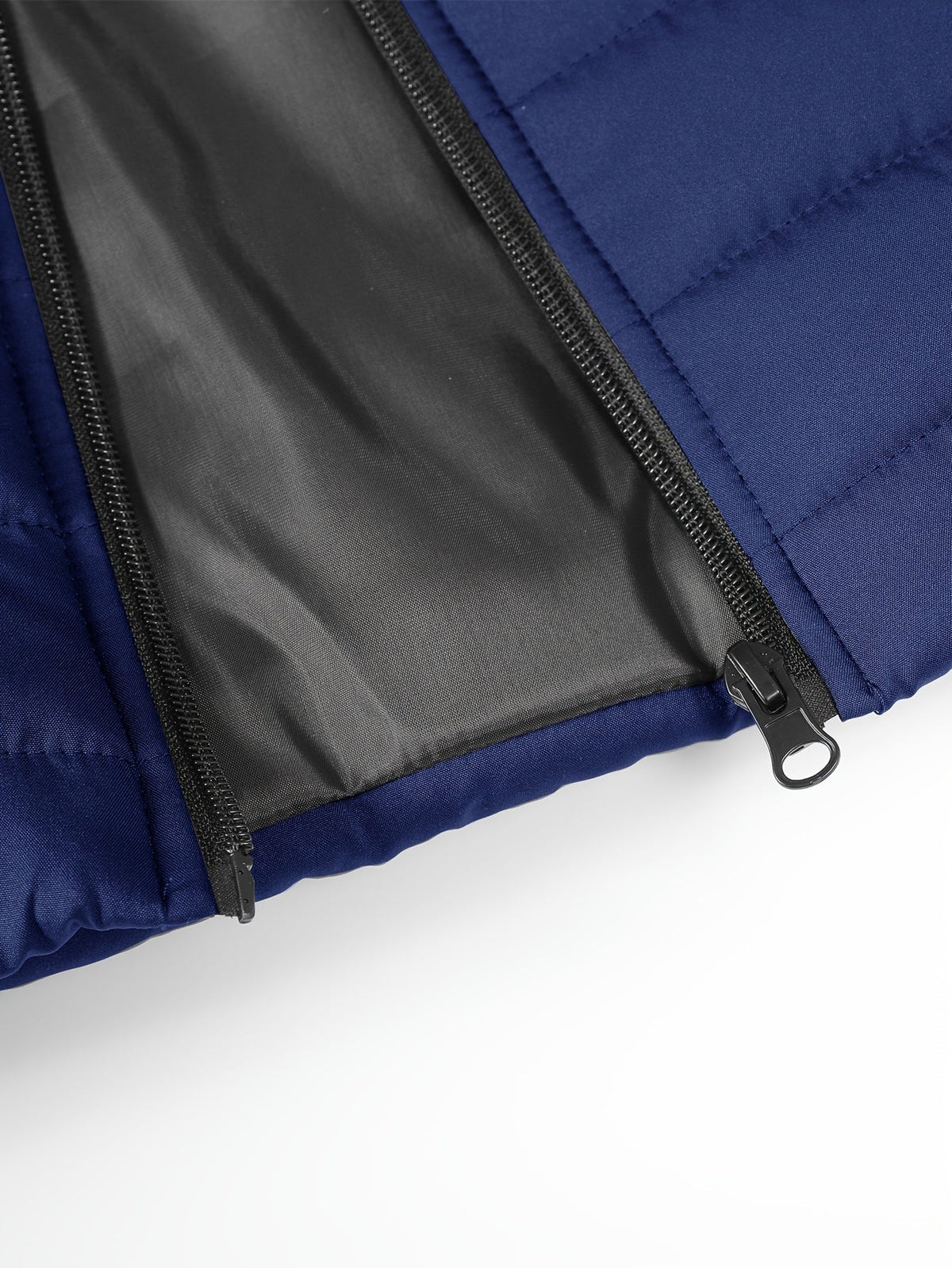 Donovan | Gilet sans Manches Homme Matelassé Col Montant à Zip et Poches