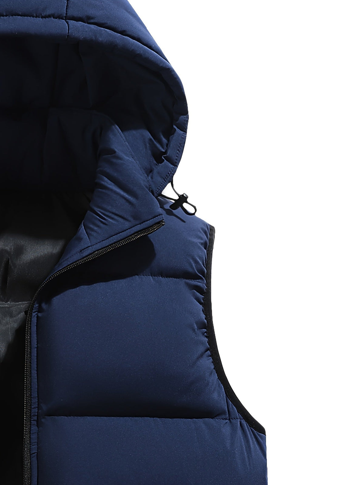 Holden | Gilet sans Manches Homme Matelassé à Capuche Zip et Poches