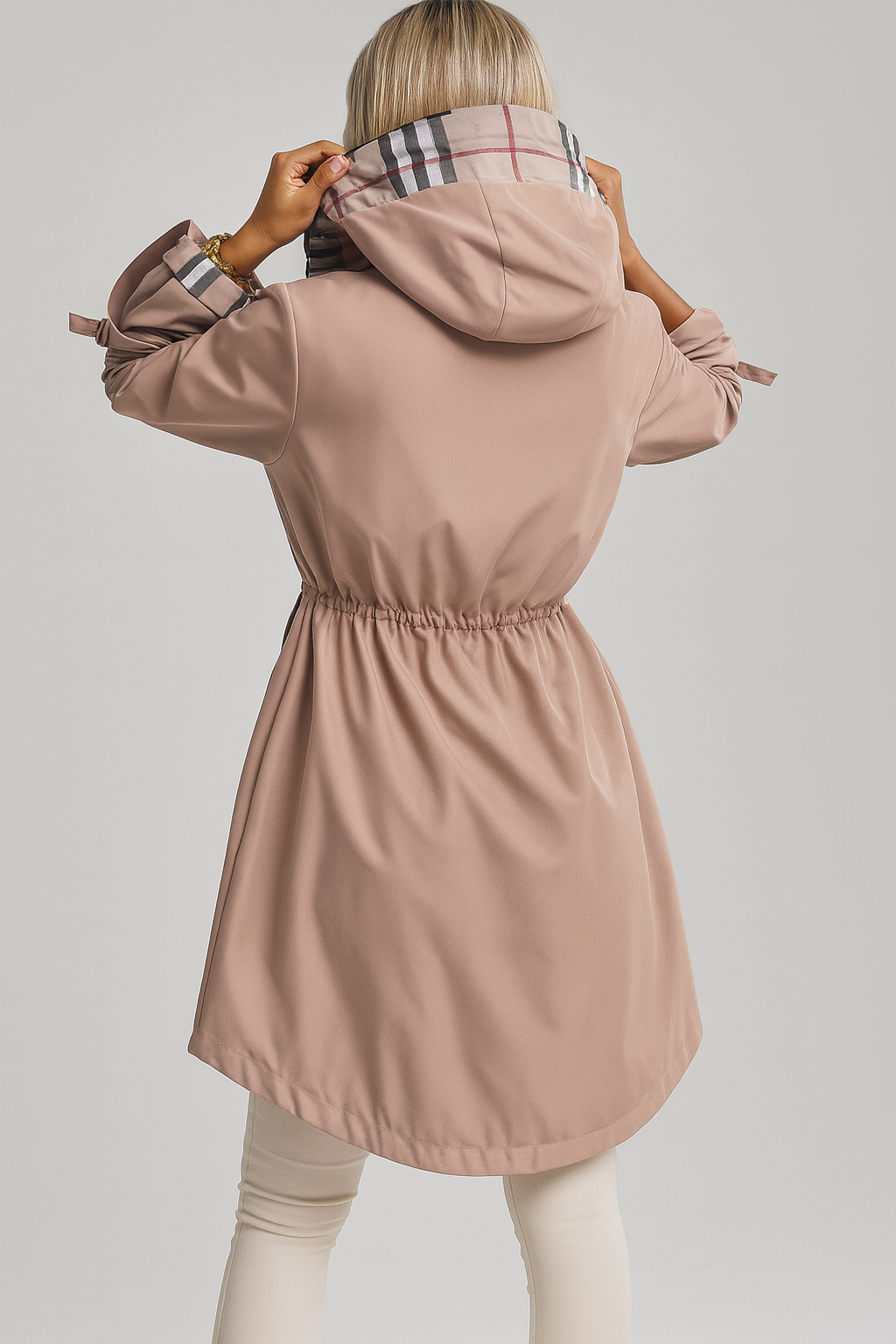 Juniper | Manteau Parka Femme à Capuche Zip et Cordon de Serrage