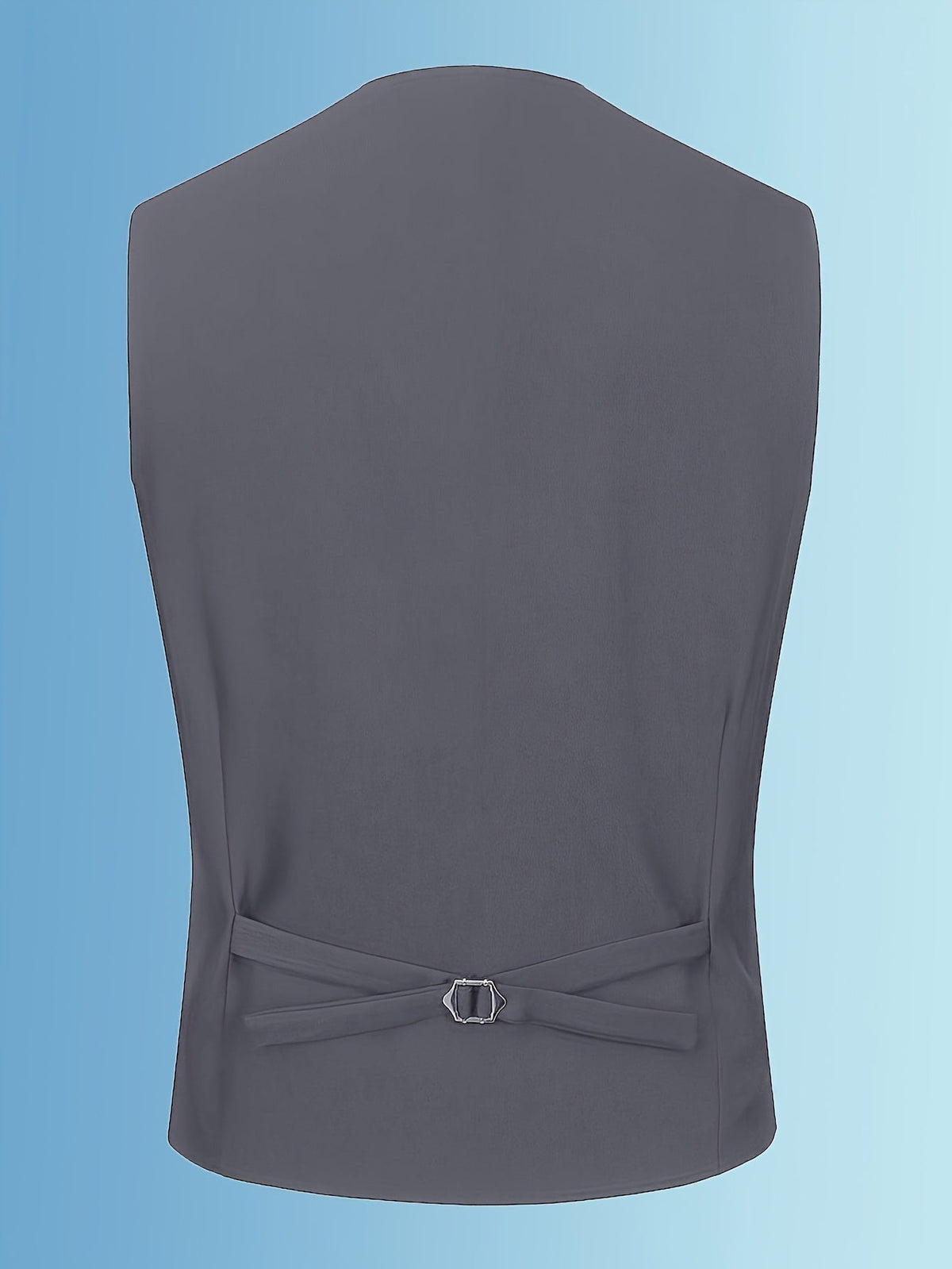 Victor | Gilet de Costume Homme Coupe Slim Col V à Boutons et Poches