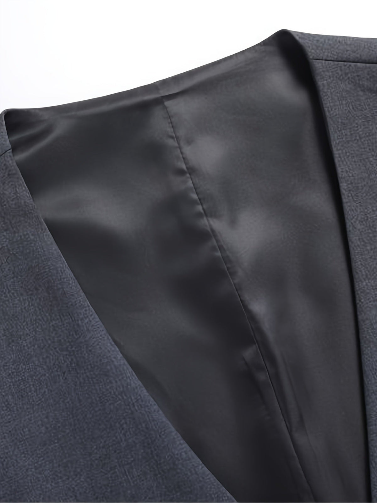 Victor | Gilet de Costume Homme Coupe Slim Col V à Boutons et Poches